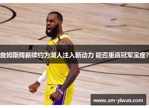 詹姆斯降薪续约为湖人注入新动力 能否重返冠军宝座？